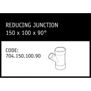 Marley Solvent Joint Reducing Junction 150 x 100 x 90° - 704.150.100.90